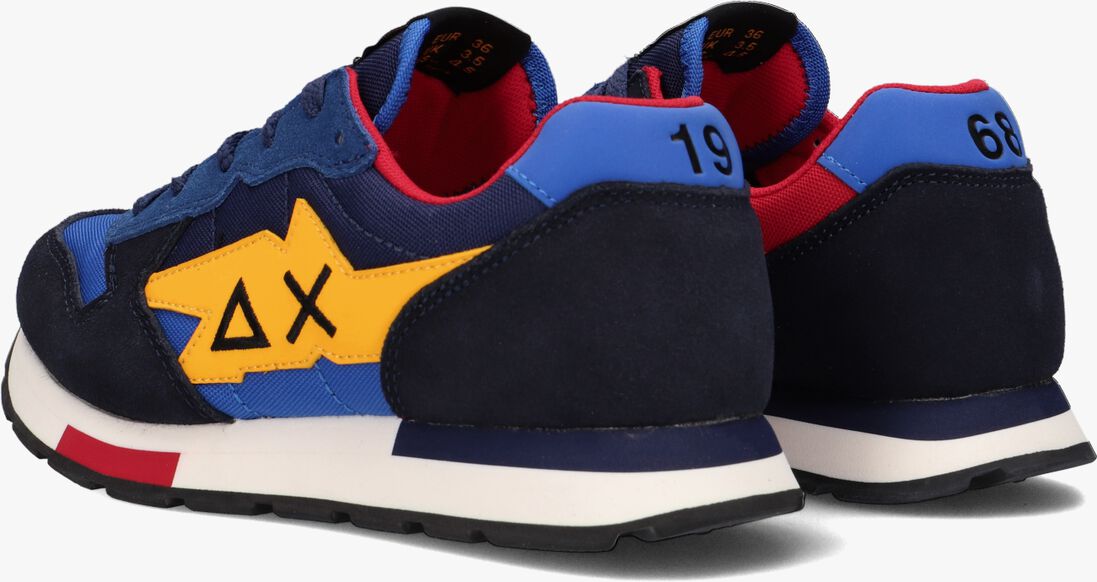 SUN68 blauwe sun68 lage sneakers boy's niki grazy boy