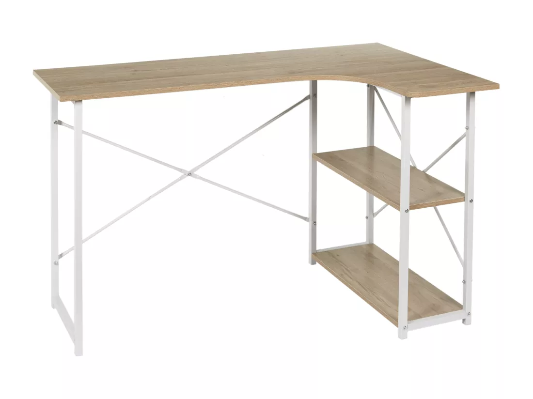 Bureau D Angle Job Blanc