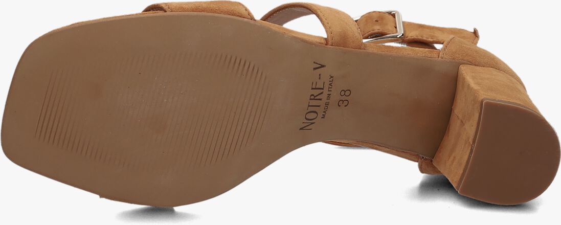 NOTRE-V cognac notre-v sandalen 34336