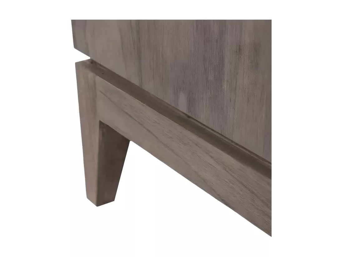 Armoire 2 portes Bois de mindi marron - MIMA