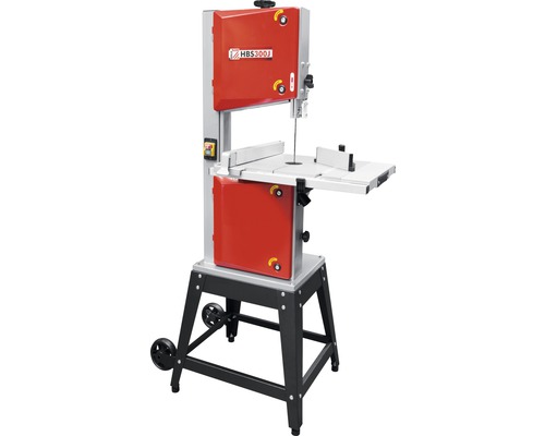 Holzmann Maschinen HBS300J houtlintzaag inclusief lintzaagblad, mobiel onderstel en langsgeleider
