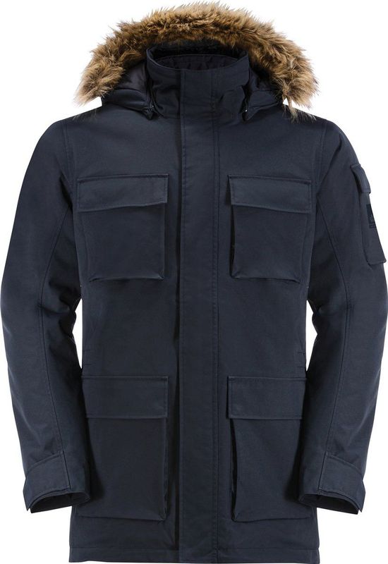 Jack Wolfskin - Glacier Canyon Parka - Winterparka - Zwart - Synthetische Vezelisolatie