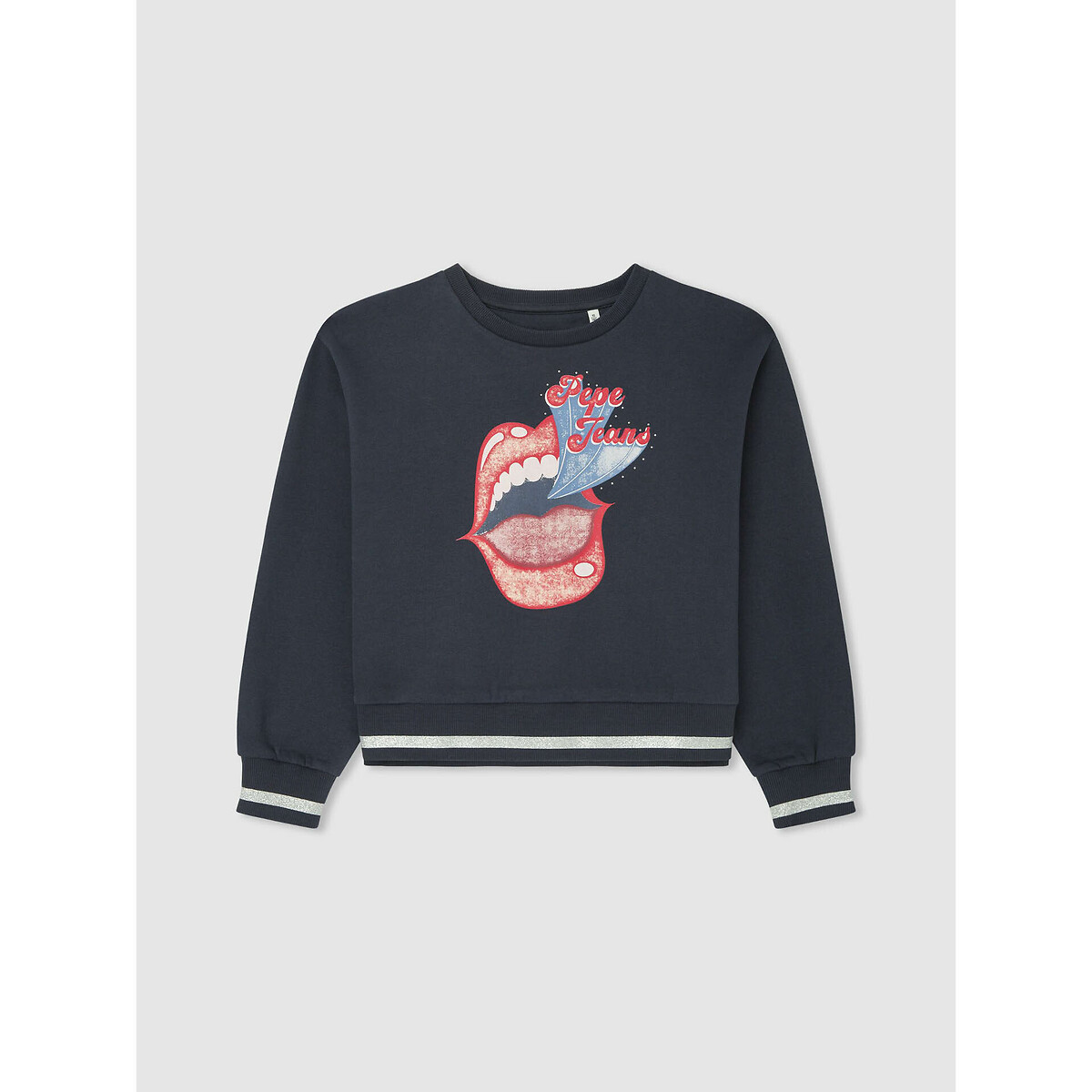 PEPE JEANS<br>Moletom com gola redonda e mangas compridas