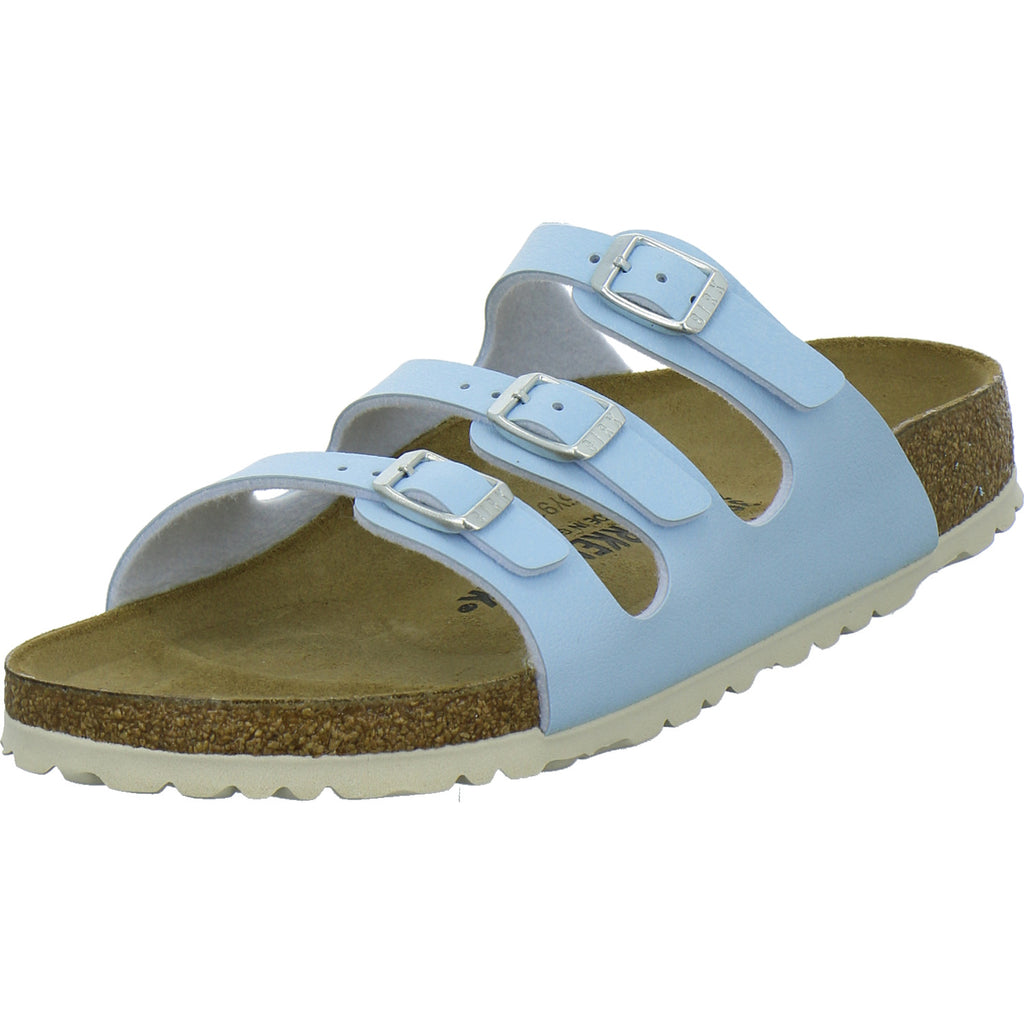 Birkenstock Pantoletten Damen Florida Hellblau