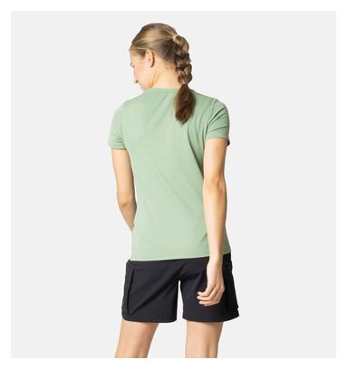 Maillot Manches Courtes Odlo F-Dry Ridgeline Femme Vert
