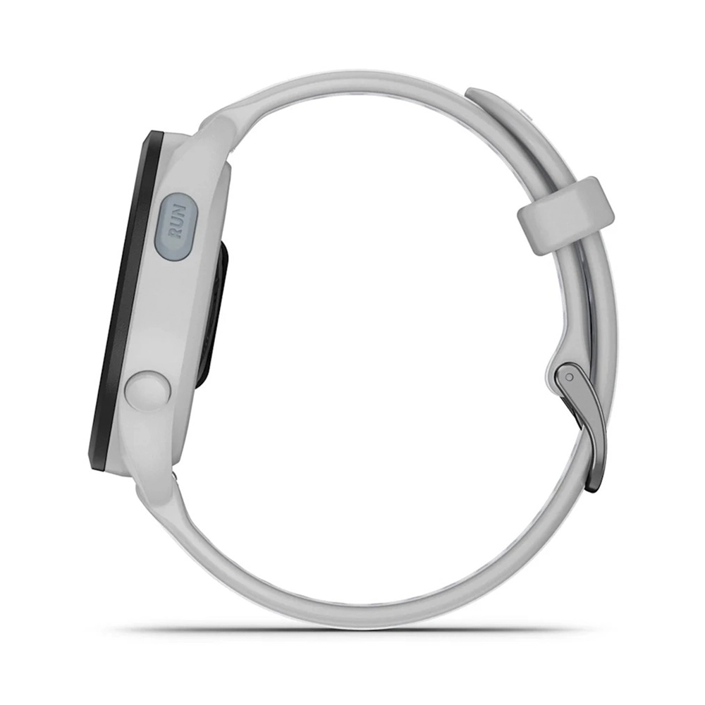 Garmin Forerunner 165 Music Sportuhr Dunstgrau/Steinweiss