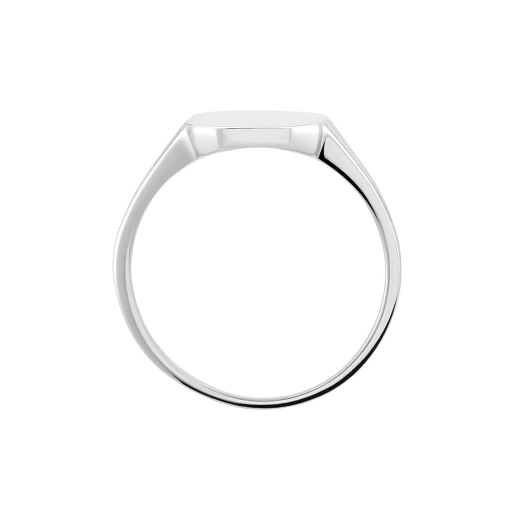 Chevalière Kaleo Argent Blanc