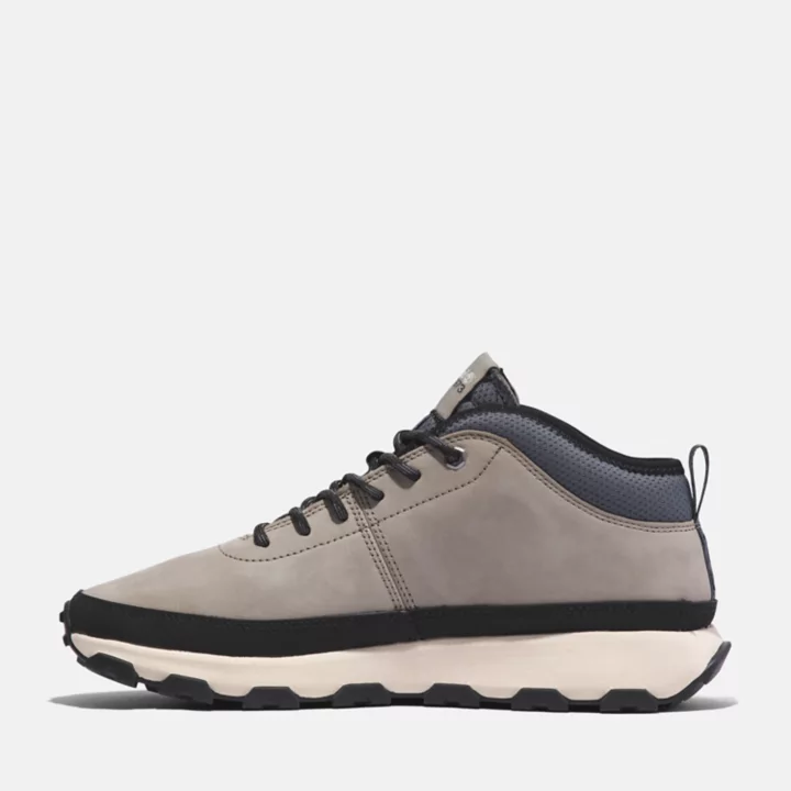 Basket en cuir Winsor Trail pour homme en beige