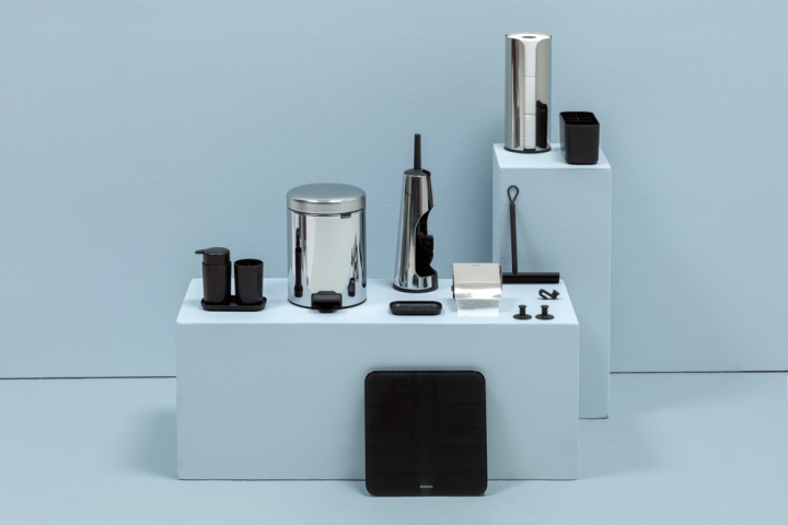 ReNew Reserverolhouder voor 3 rollen - Brilliant Steel
