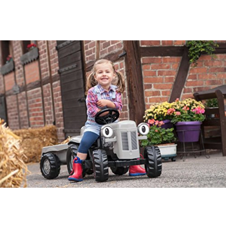 rolly®toys Kindertraktor rollykid Little Grey Fergie mit rollyKid Trailer 014941
