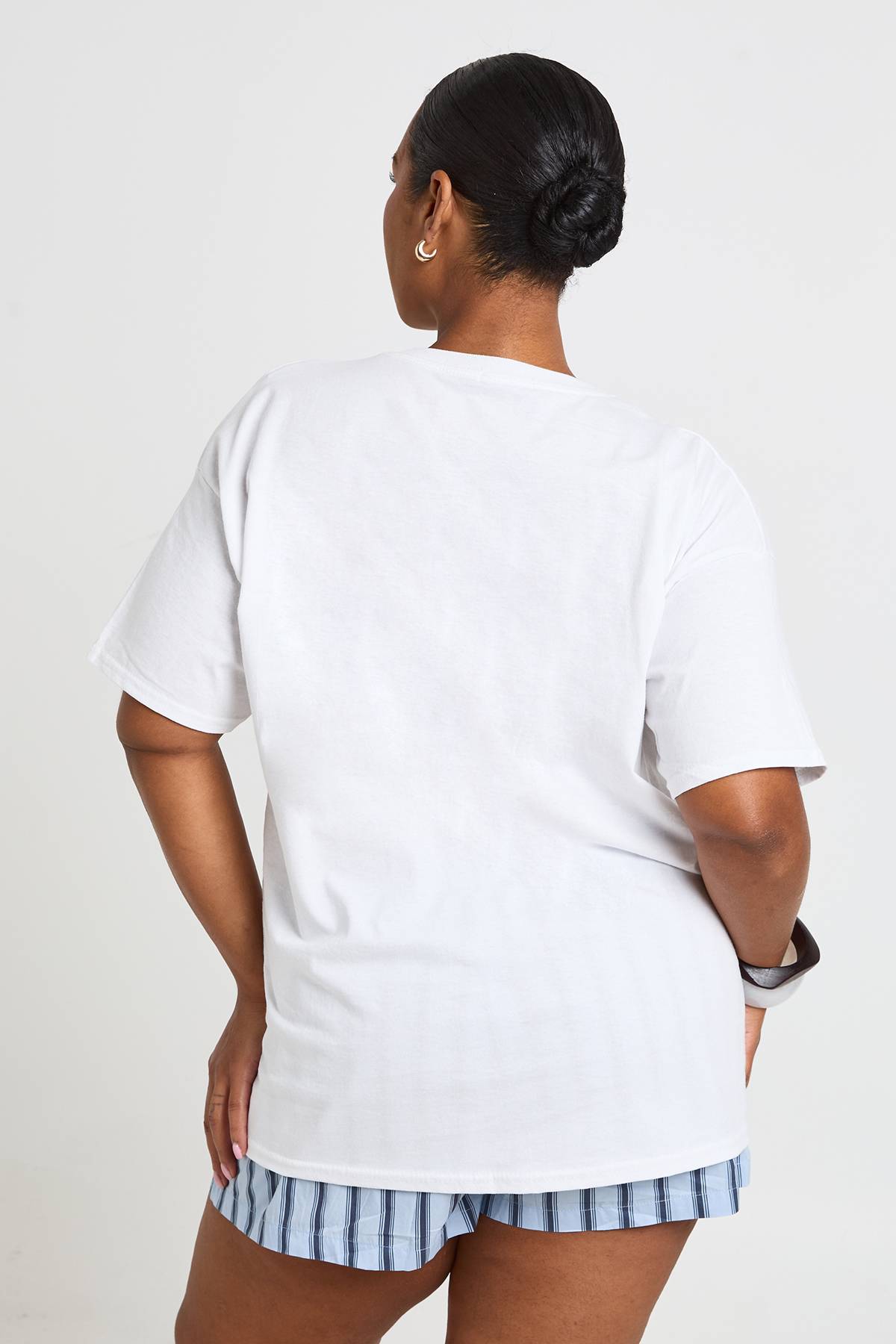 boohoo T-shirt Imprimé Grande Taille Ibiza Pour Le Week-end