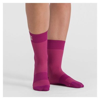 Chaussettes Femme Sportful Matchy Rose