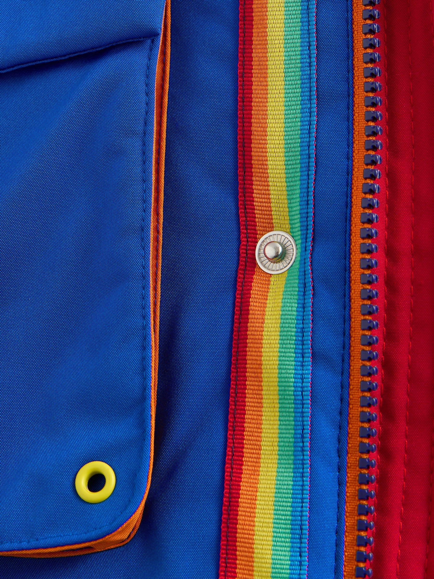 Little Bird by Jools Oliver - Regenboog regenbestendige parka