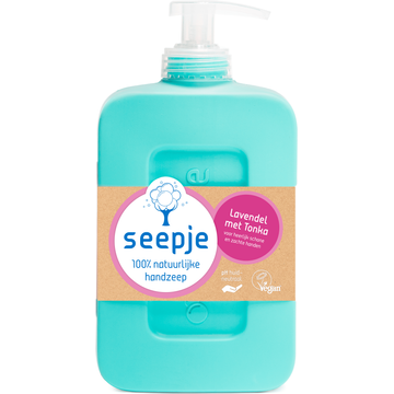 Seepje 100% Natuurlijke Handzeep Lavendel Tonka 300 ML