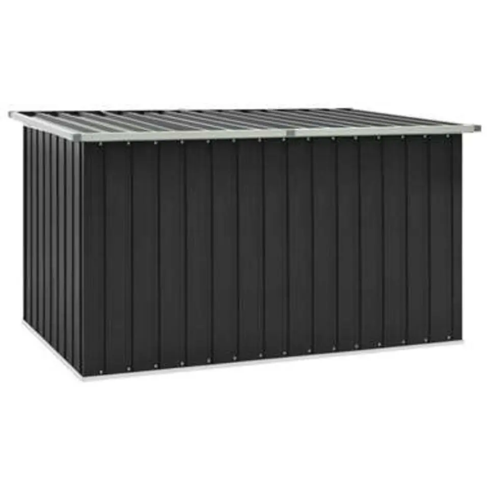 vidaXL - Opslagkist - Antraciet - Staal - 171 x 99 x 93 cm