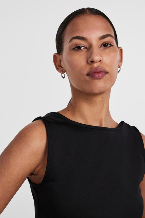 Pieces zwarte dames top