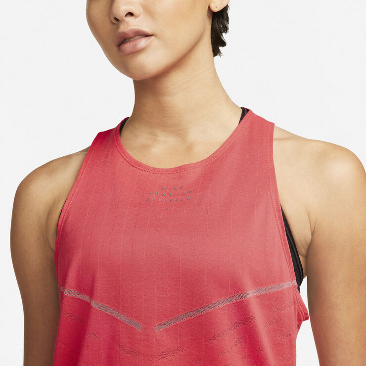 Nike Dri-FIT ADV Run Division løbetop Rød