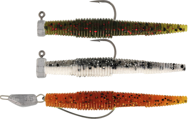 Westin Ned Worm Slim R 'N R Mix 5.5cm (3 Pièces)