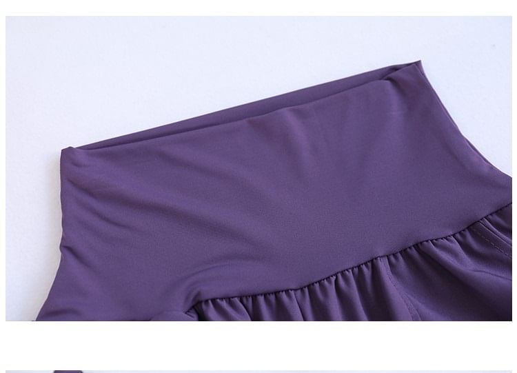 Engiko - High Rise Plain Harem Track Pants