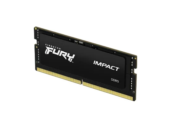Kingston FURY Impact - DDR5 - sæt - 64 GB: 2 x 32 GB - SO DIMM 262-PIN - 4800 MHz / PC5-38400 - CL38 - 1.1 V - ikke bufferet - on-die ECC