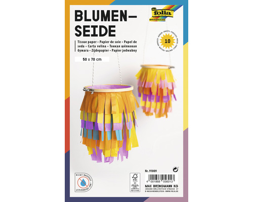 Bloemenzijdepapier 20g/m² 50x70cm 10 vellen