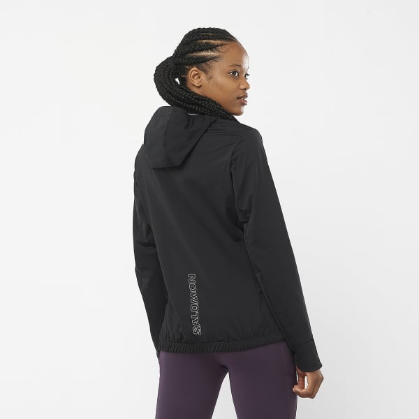 Veste trail SALOMON LIGHT SHELL JKT W DEEP BLACK