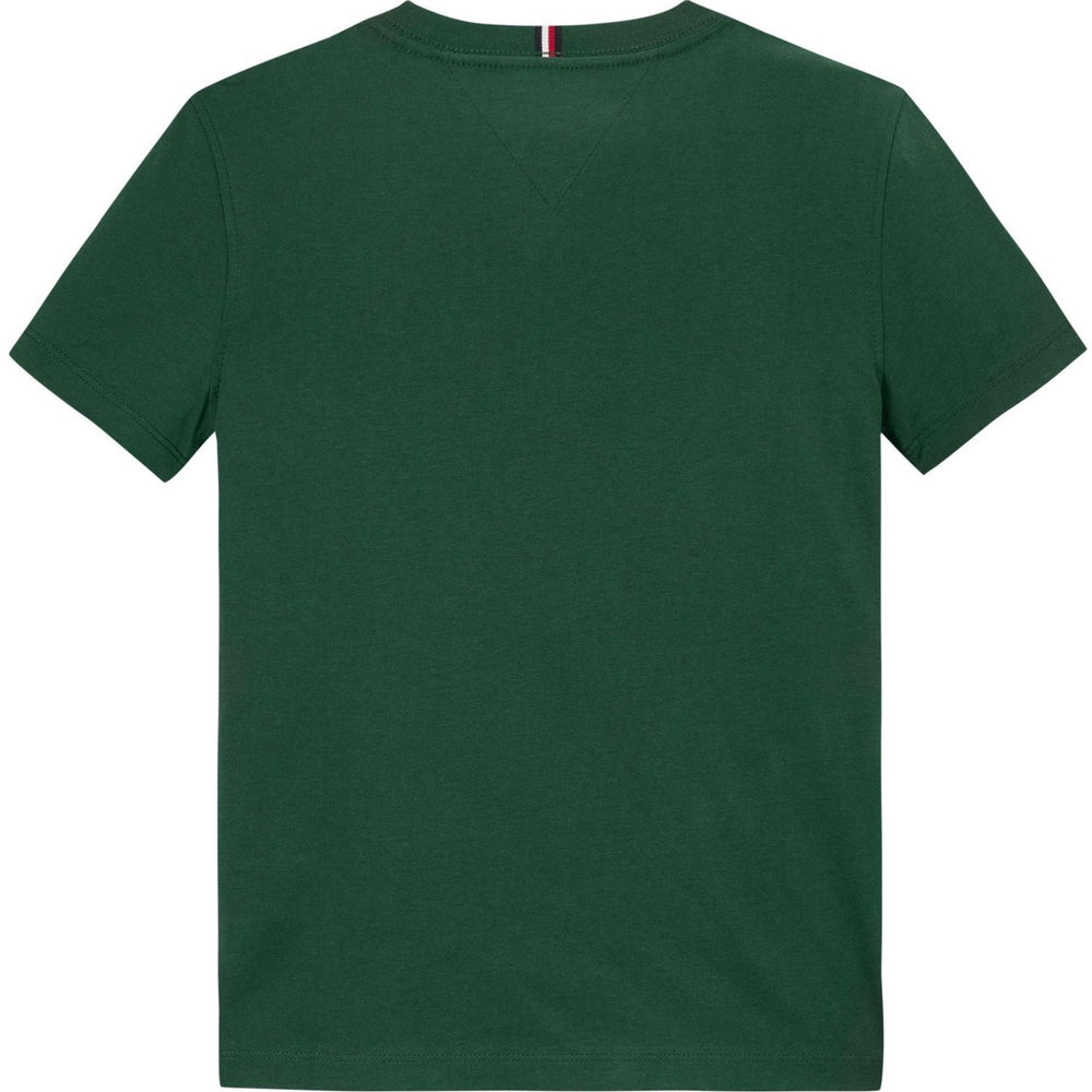 Køb Tommy Hilfiger Ornamental Green Essential Cotton Reg Fit T-Shirt