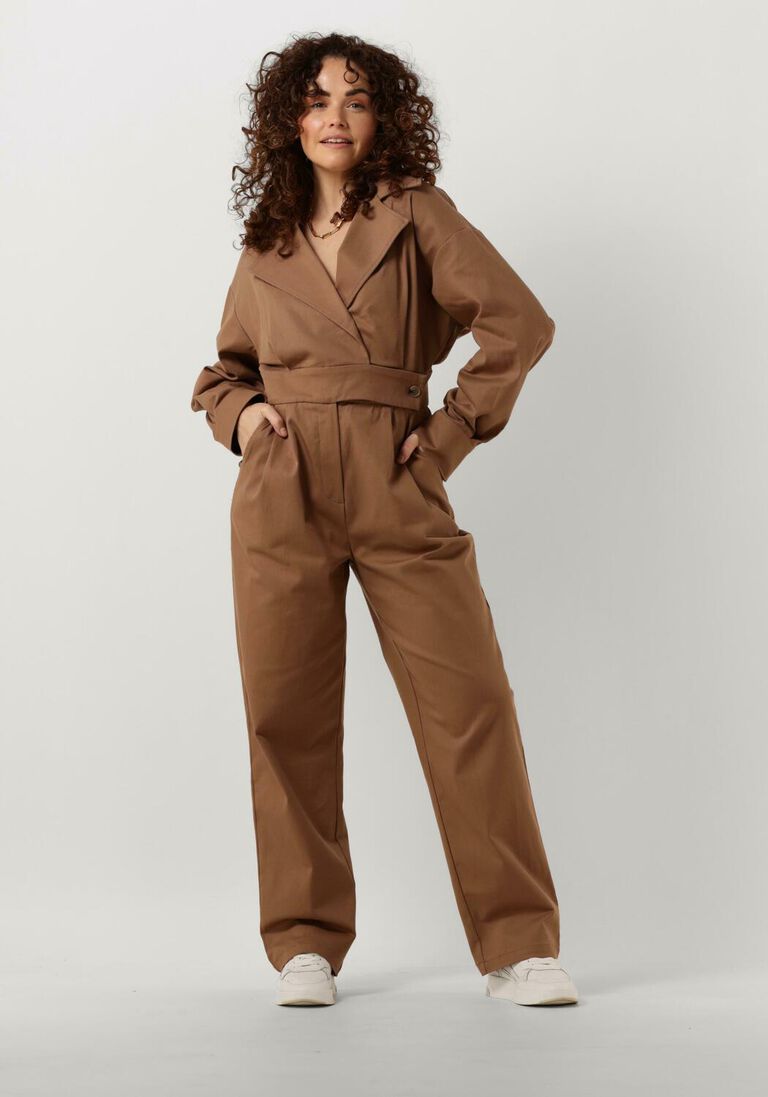 CHPTR-S bruine chptr-s jumpsuit extra jumper