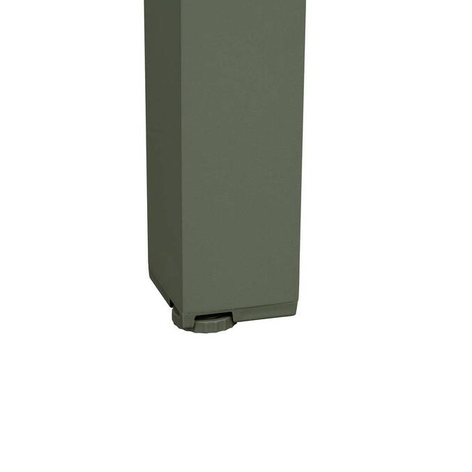 Table de jardin extensible rectangulaire EVASION Lin / Vert laurier