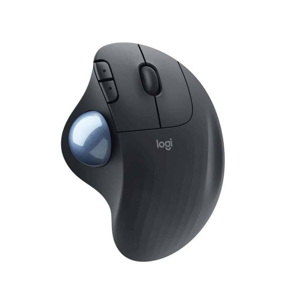 Logitech Rato Ergo M575S (Wireless - Trackball - Azul/Grafite)
