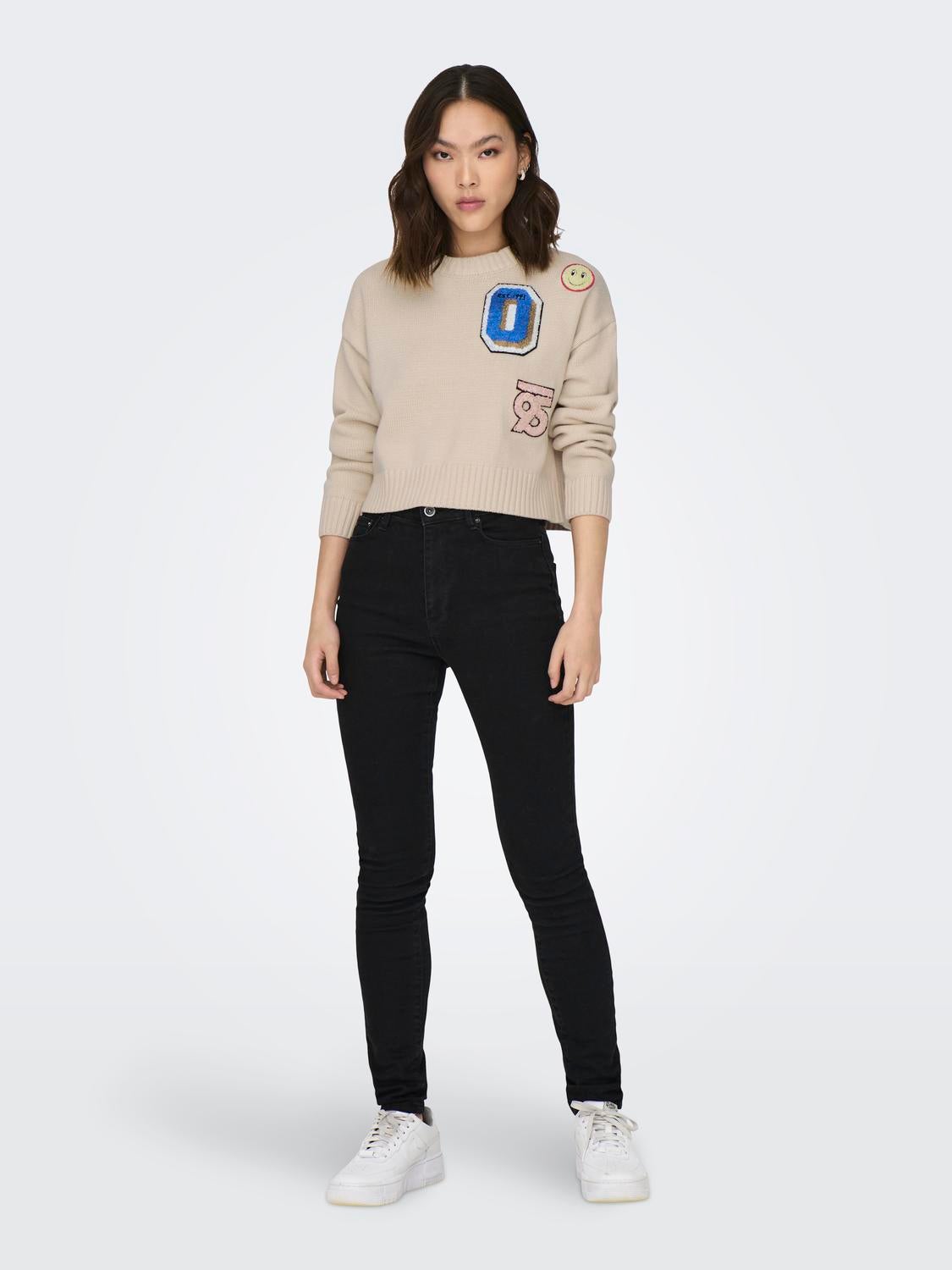 ONLCHEER Strickpullover Birch
