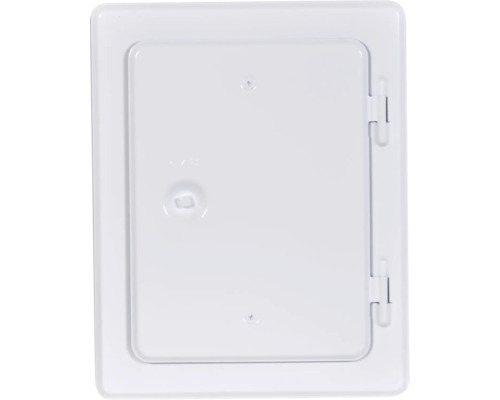 Firefix haarddeur, gegalvaniseerde staalplaat, 23x29 cm, wit gepoedercoat