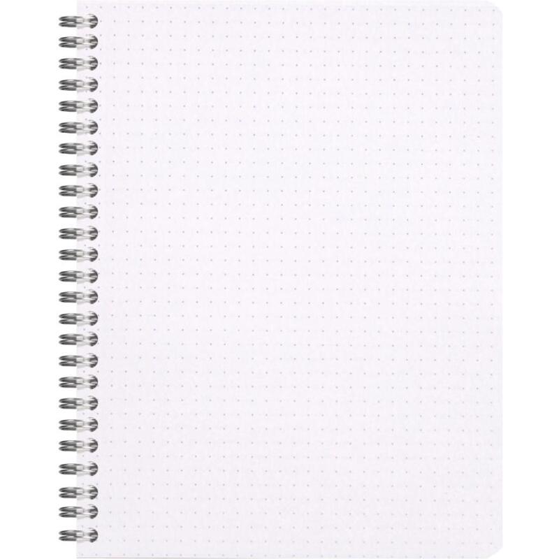 Notebook Rhodia Classic reliure intégrale 16x21 cm 160 pages dot détachables 80g - Noir