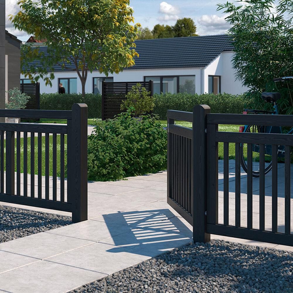 PORT PLUS LINEA 150X80CM SVART
