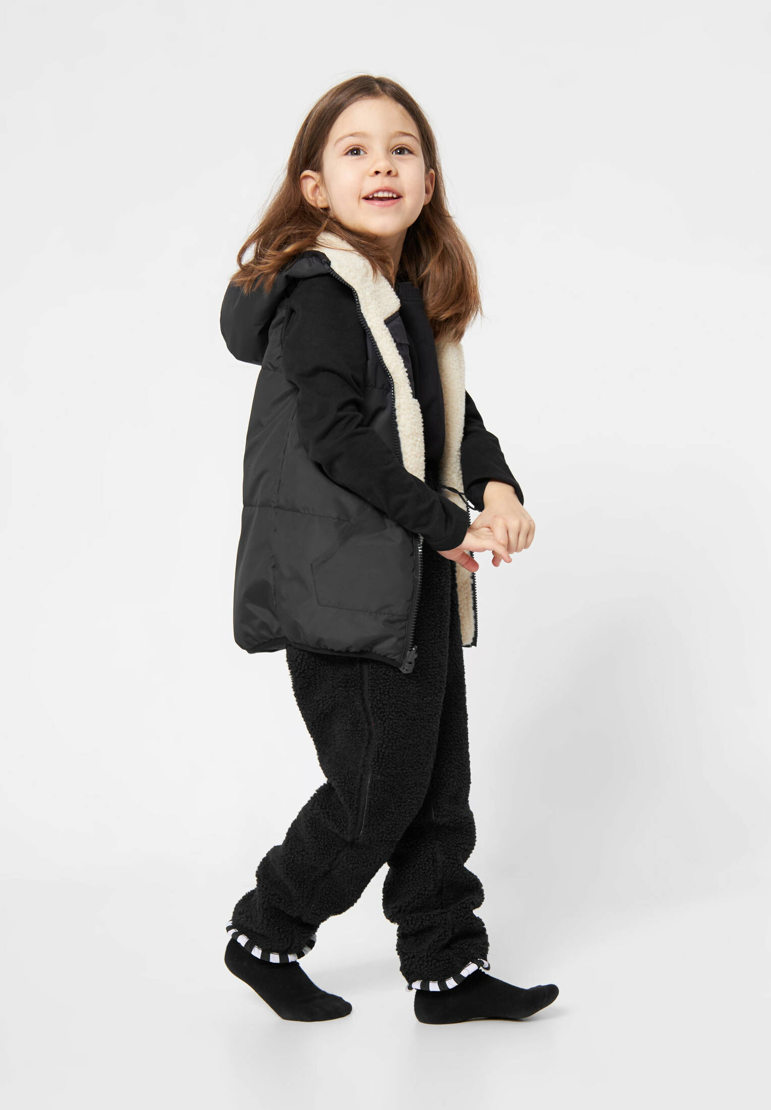 WeeDo| Kinder Fleeceweste PANDO Panda