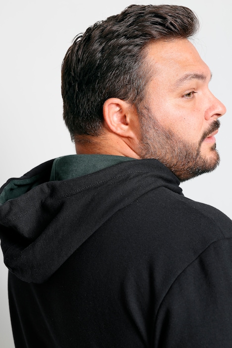 Boston Park Hoodie, Bauchfit, Kapuze, bis 80/82