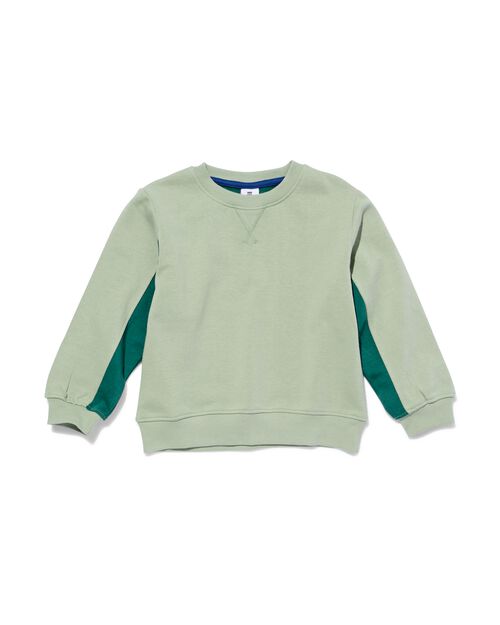 pull colorblock vert