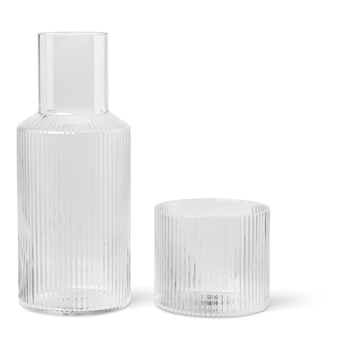 Ferm Living Carafe Ripple Set - 500 ml