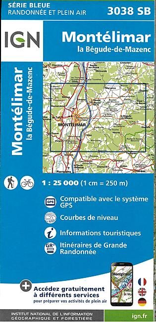 IGN - 3038 SB MONTELIMAR 1 25 000