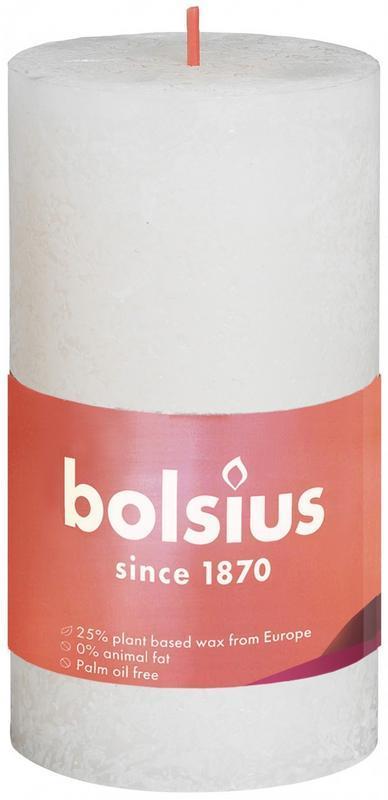 Bolsius Rustiek stompkaars shine 100/50 soft pearl 1 Stuk