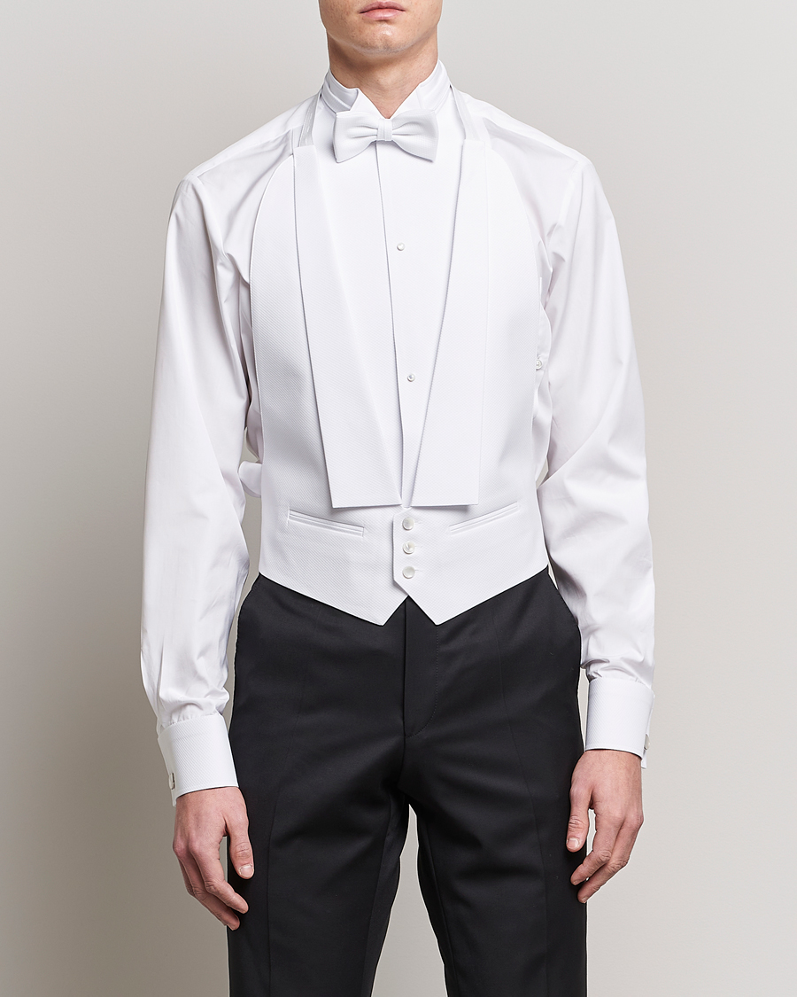 Stenströms Evening Waistcoat White