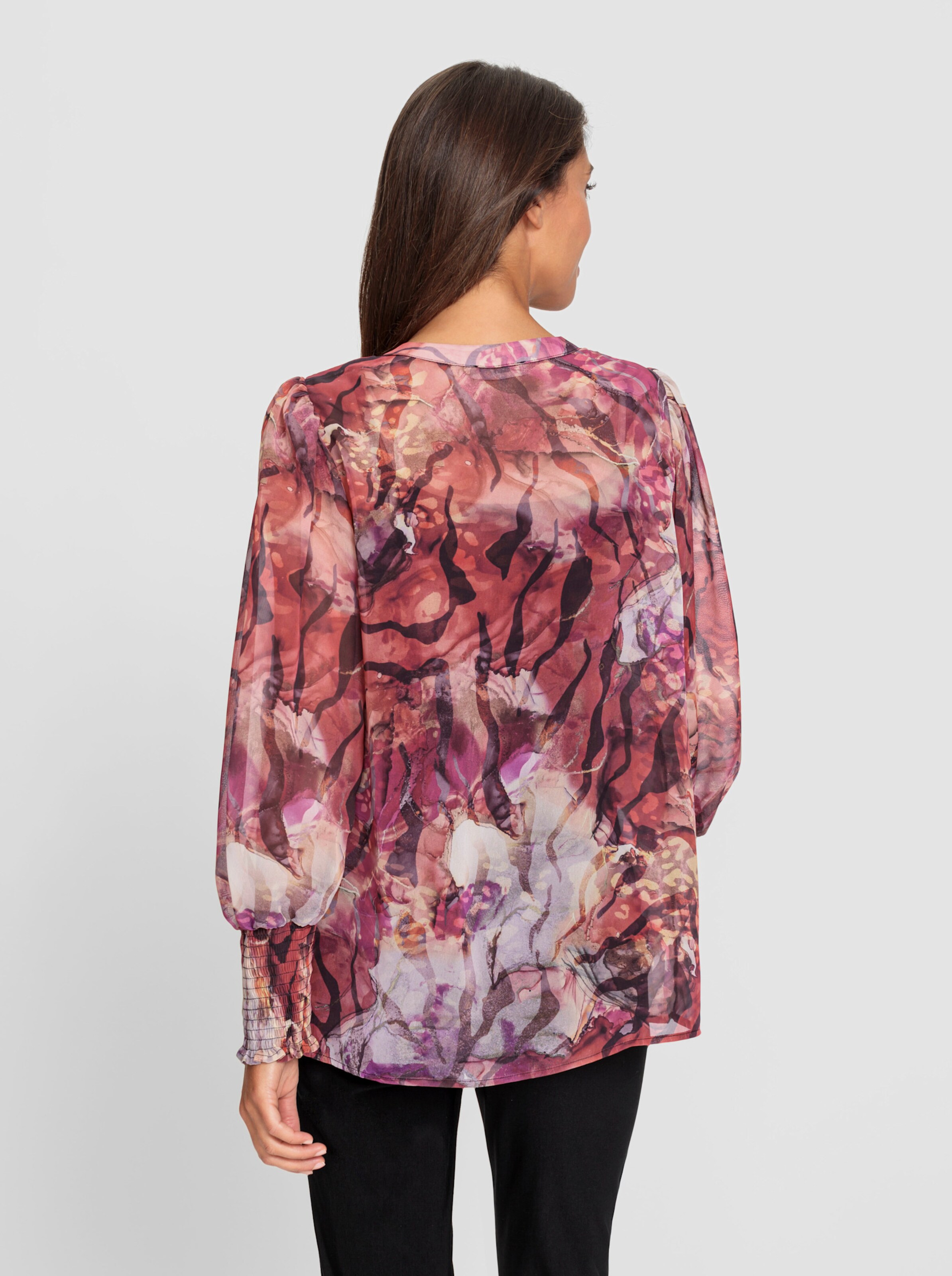 Druckbluse