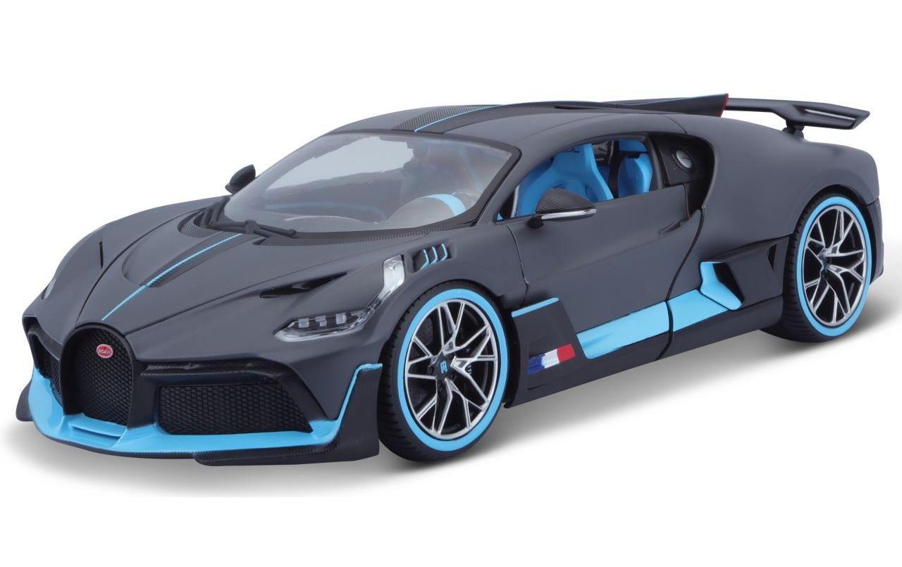Bugatti Divo Grau 1:18Sammlermodell im Massstab 1:18