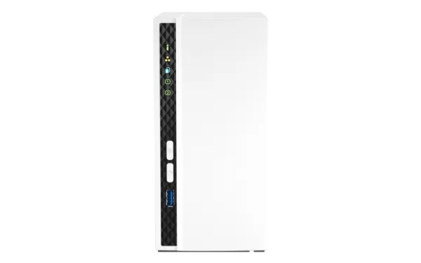 QNAP TS-233 - NAS-server - 2 bays - SATA 6Gb/s - RAID 0, 1, JBOD - RAM 2 GB - Gigabit Ethernet - iSCSI support