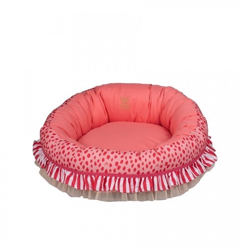 Fofinha Euro cama para animais de estimação em Rosa