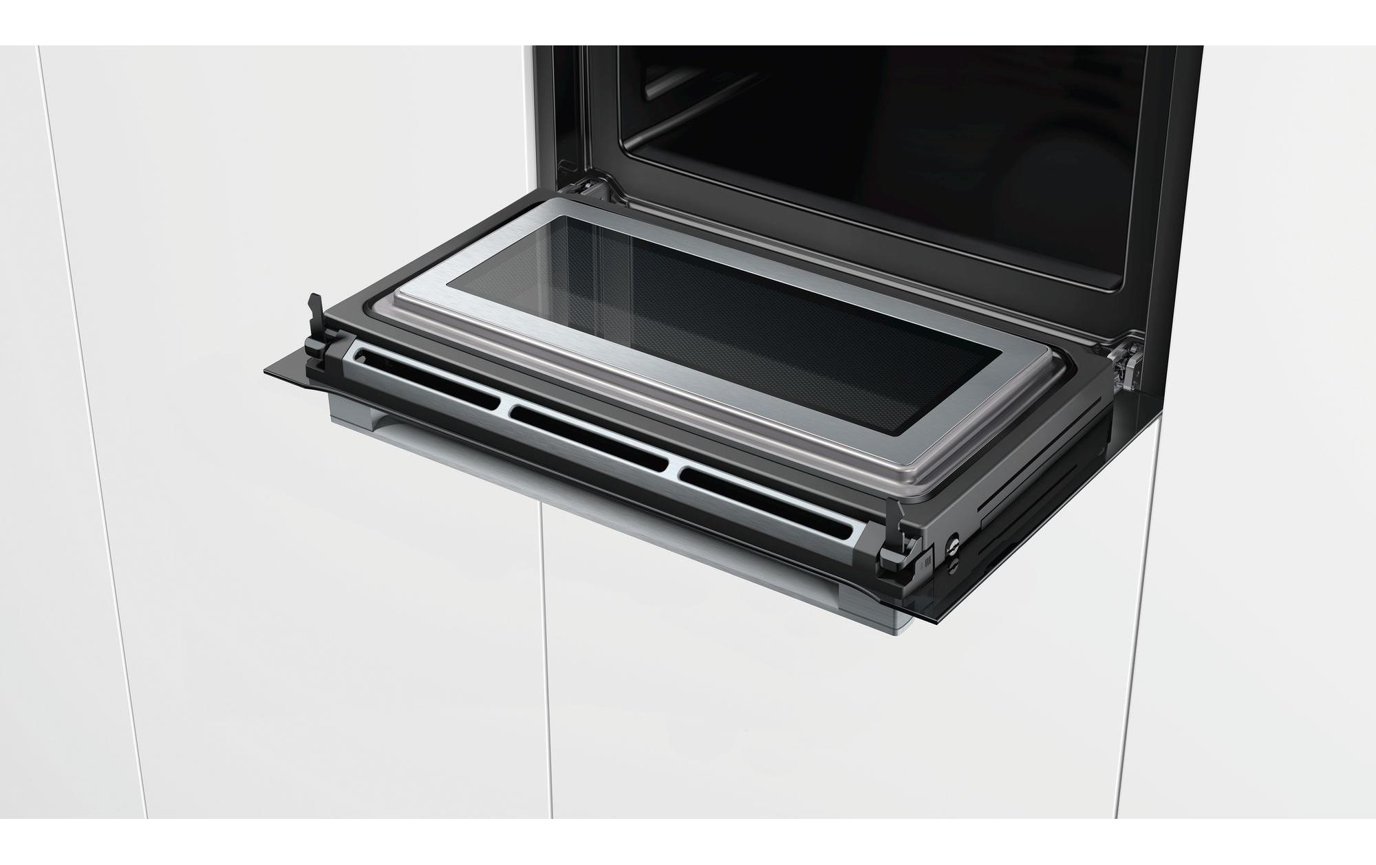 Einbaubackofen mit Mikrowelle CMG633BB1 Schwarz<br>Kompakter Einbaubackofen mit Mikrowelle