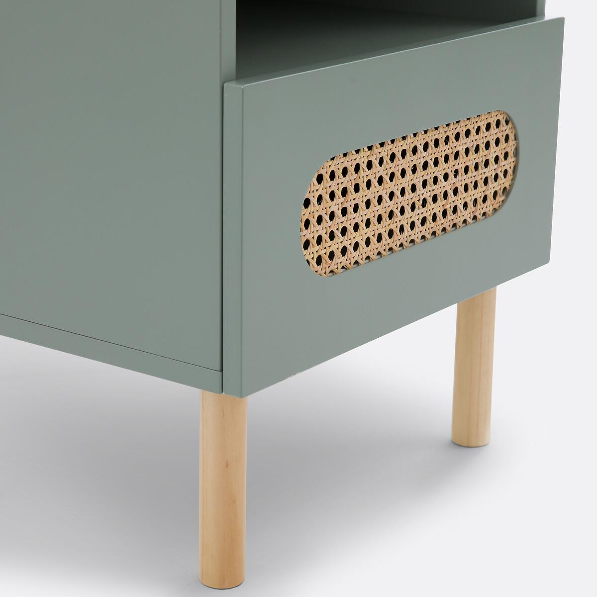 SO'HOME<br>Mesa de cabeceira com 1 gaveta em vime, Pacome