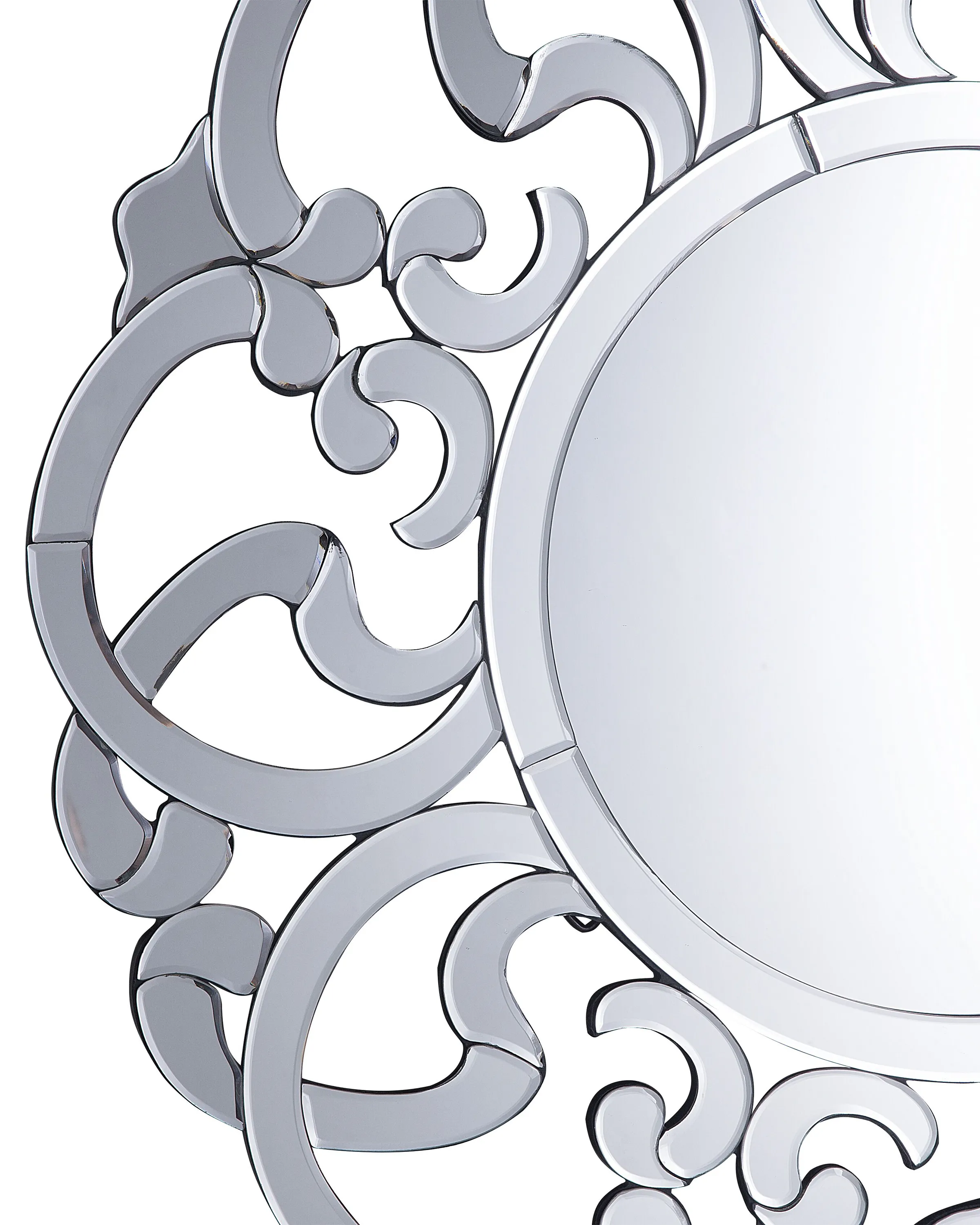 Wandspiegel MORNAIX 70 cm 70 cm Zilver