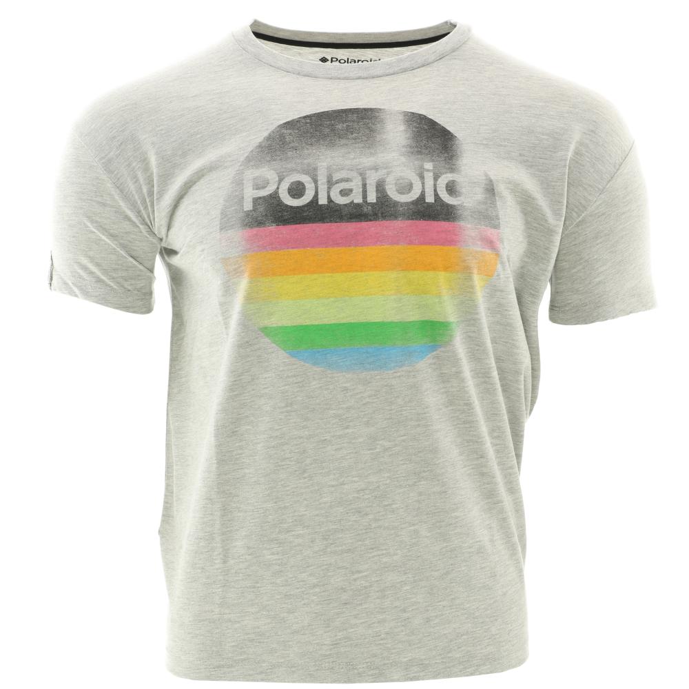 Vintage Tee T-shirt Gris Homme Vintage Tee Polaroid