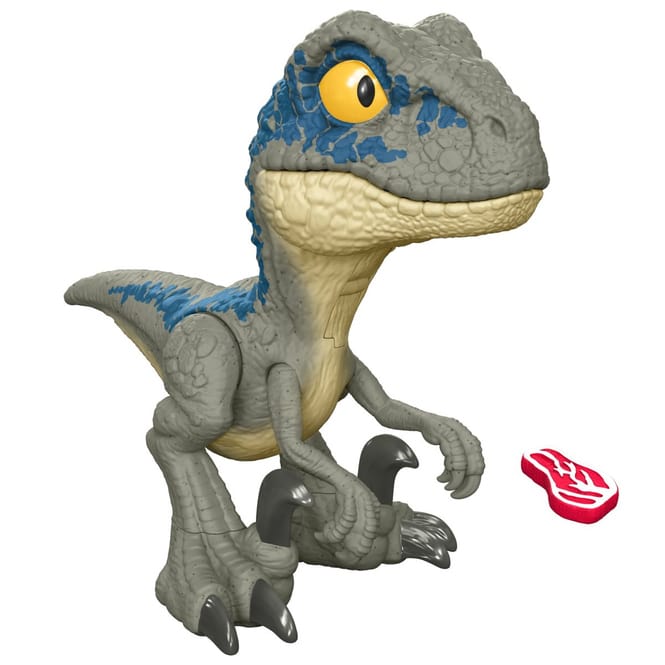 Jurassic World - Wild Roar - Velociraptor - Blue